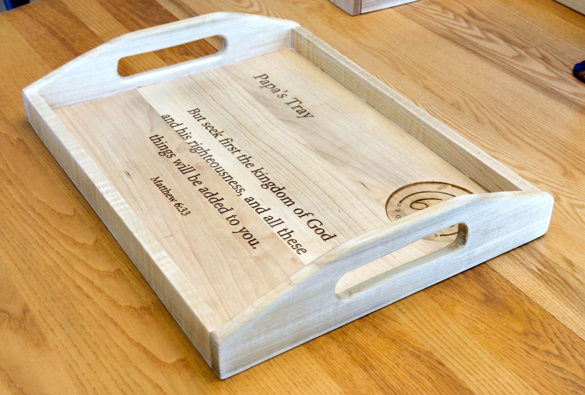 Hardwood Serving Tray