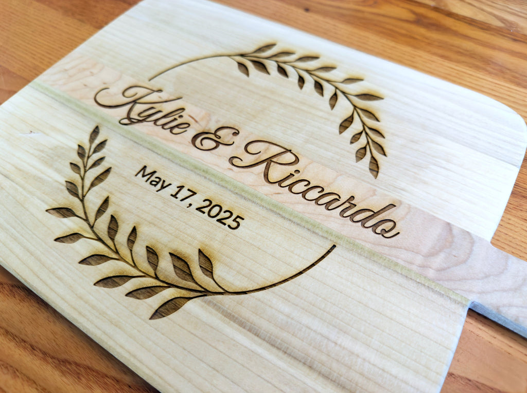 Large Hardwood Charcuterie Board