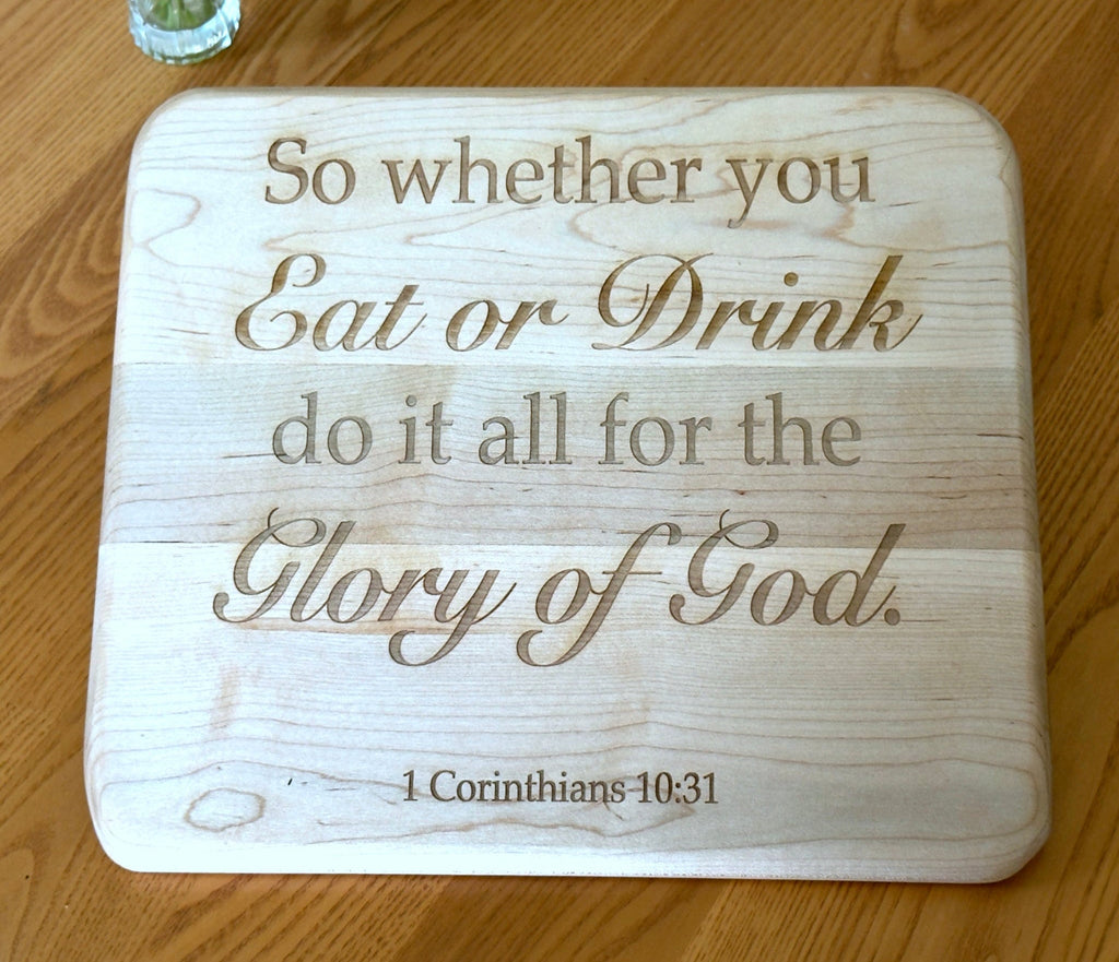 Large Hardwood Cutting Board