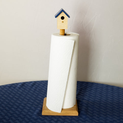 Birdhouse Paper Towel Holder