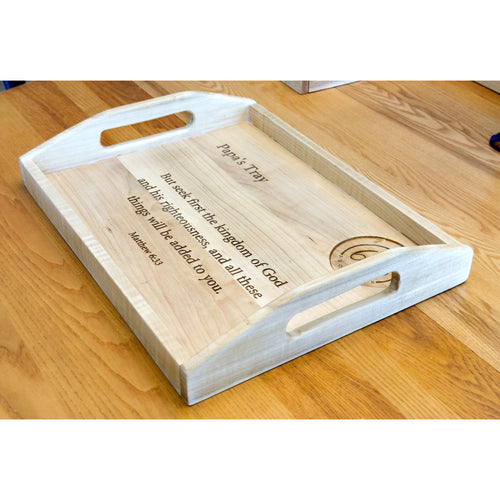 Hardwood Serving Tray