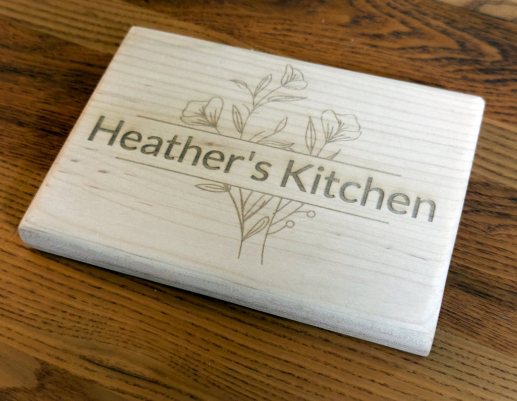 Small Hardwood Cutting Board