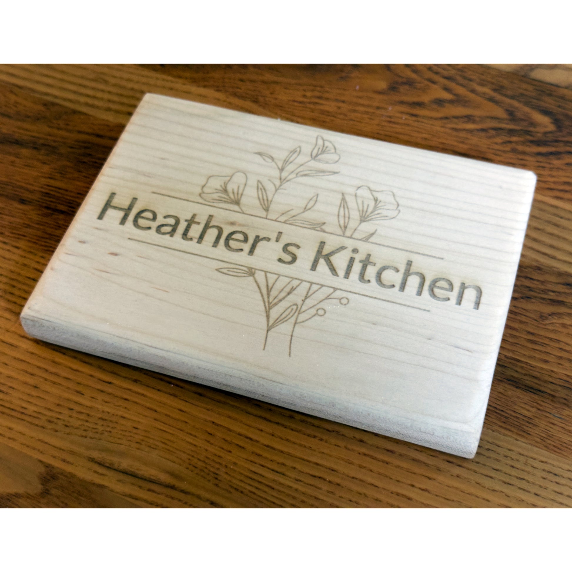 Small Hardwood Cutting Board