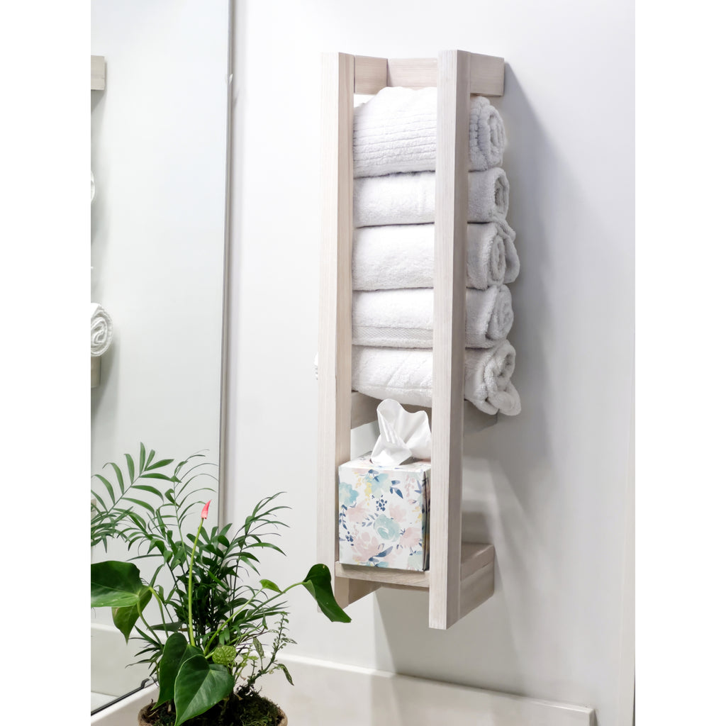 Hardwood Towel Rack